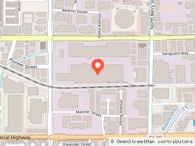 Albertsons Brea Distribution Center — Location map