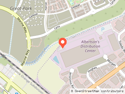 Albertsons Distribution — Location map