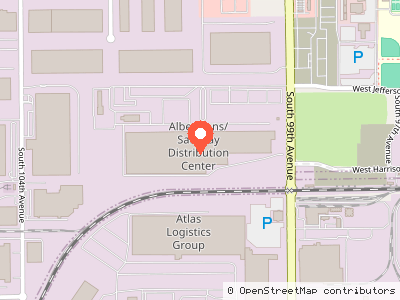 Albertsons/Safeway Distribution Center — Location map