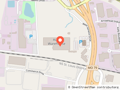 ALDI Warehouse — Location map