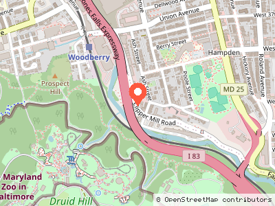 Alfred X. Strati Asphalt Paving — Location map