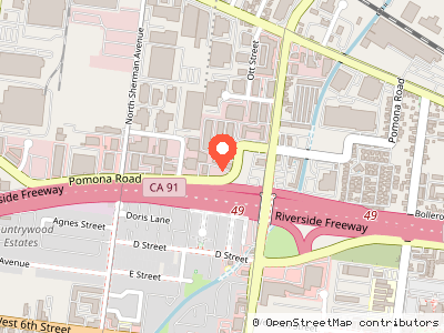Alg Worldwide Logistics Corona — Location map