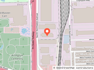 Aligned Data Center - Chicago ORD-02 — Location map