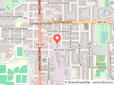 All-American Co-Op Grain Elevators — Location map