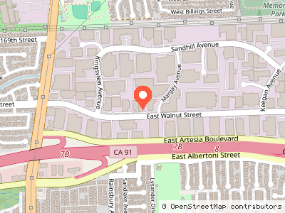 All American Movers & Storage — Location map