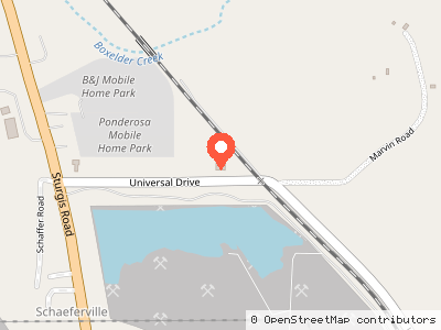 All Metal Manufacturing — Location map