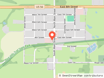 Allen Meat Processing — Location map