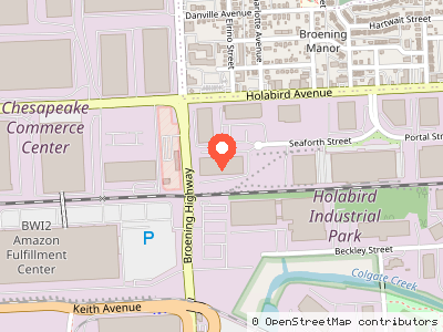 AllFreight Distribution — Location map