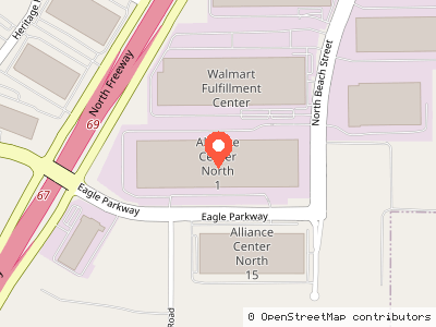 Alliance Center North 1 — Location map
