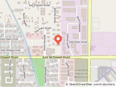 Allied Fire Protection — Location map