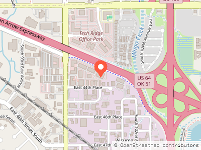 Allied Motion Tulsa — Location map