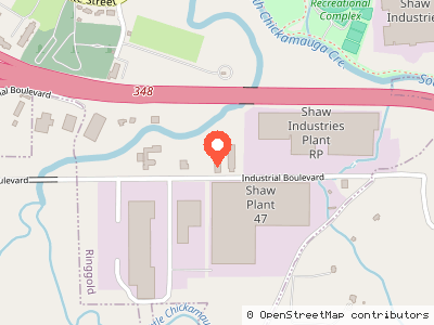 Allstate Tent — Location map