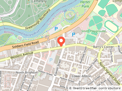 Allston Brighton Yard — Location map