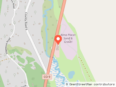 Alma Super Storage and U-Haul — Location map
