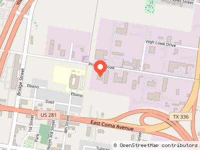 Almanza Villarreal Forwarding — Location map