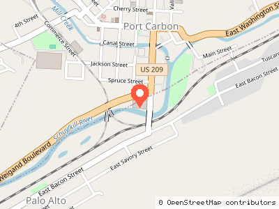 Alpha Mills — Location map