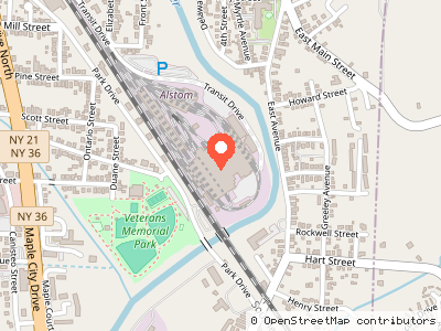 Alstom — Location map