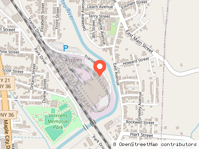 Alstom Operations Center — Location map