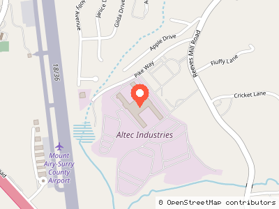 Altec Industries — 位置地图