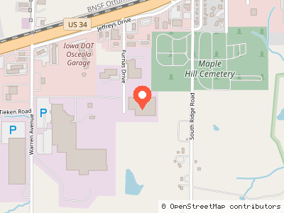 Altec Osceola Body Plant — Location map