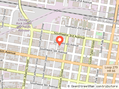Amarillo Engine Parts Warehouse — Location map