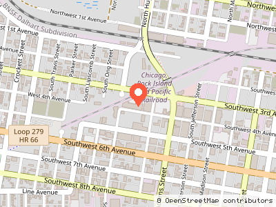Amarillo Iron Works Building — Location map