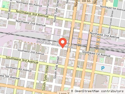 Amarillo Warehouse Co — Location map