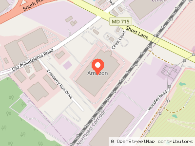 Amazon — Location map