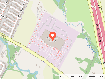 Amazon AUS2 — Location map