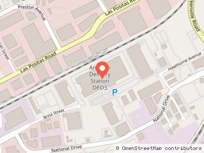 Amazon Delivery Station DFO3 — Mapa de ubicación