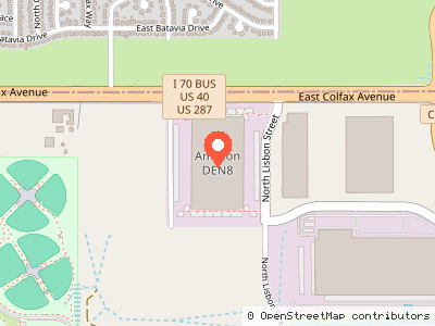 Amazon DEN8 — Mapa de ubicación