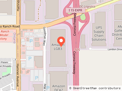 Amazon Fulfillment Center Tours - Lgb3 — Location map