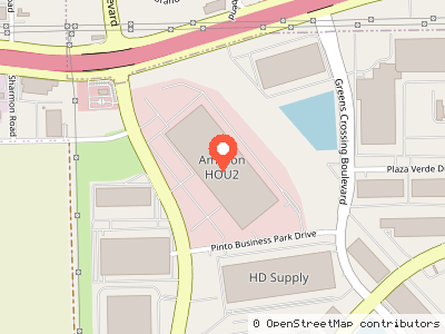 Amazon HOU2 — Location map
