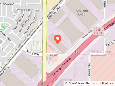Amazon LAS5 — Mapa de ubicación