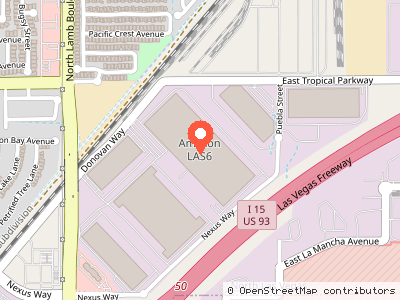 Amazon LAS6 — Mapa de ubicación