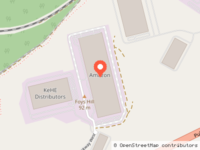 Amazon — Location map
