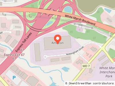 Amazon — Location map
