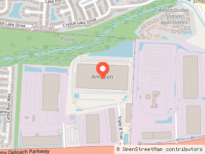 Amazon — Location map
