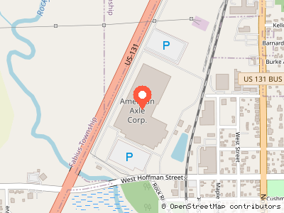 American Axle Corp. — Mapa de ubicación