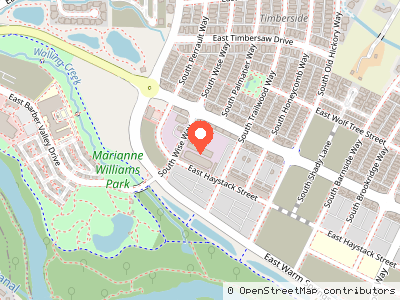 American West Timber — Location map