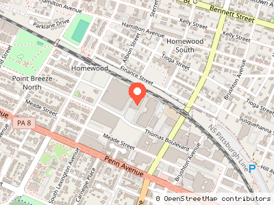 ASCEND Point Breeze — Location map