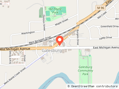 AT&T Galesburg central office — Mapa de ubicación