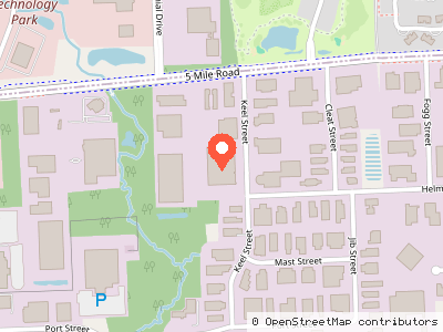AW Technical Center USA — Location map