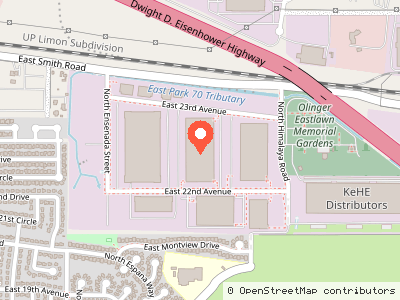 Bunzl Denver — Location map