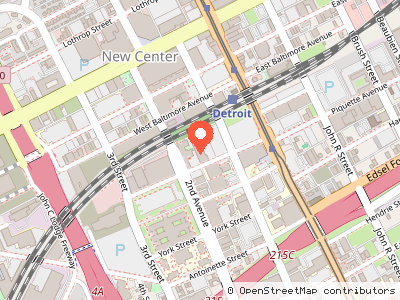 Cadillac Assembly Plant Bldg — Location map