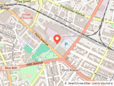 Carnegie Mellon University Warehouse — Location map