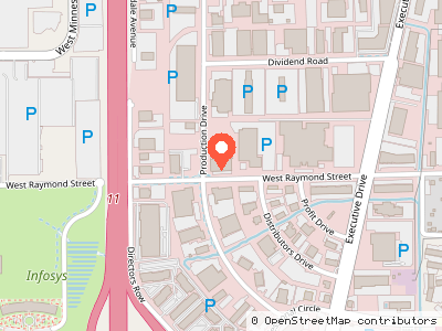 CCC Parts Indianapolis Distribution Warehouse — Location map