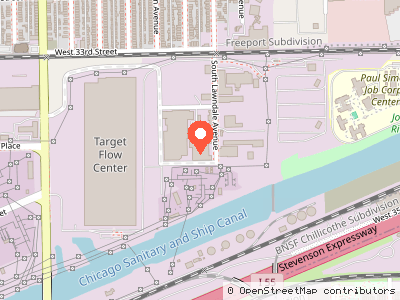 CDOT Bureau Of Signs and Markings — Location map
