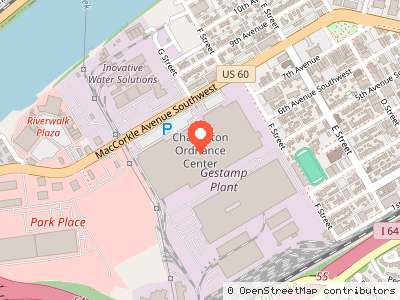 Charleston Ordnance Center — Location map
