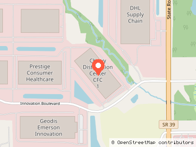 Chewy Distribution Center CFC 1 — Mapa de ubicación